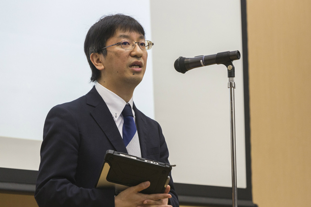 来賓挨拶 守谷 学様 来賓挨拶 守谷 学様