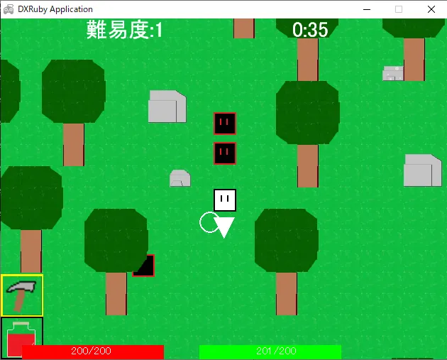 作品名「Craft Roguelike」