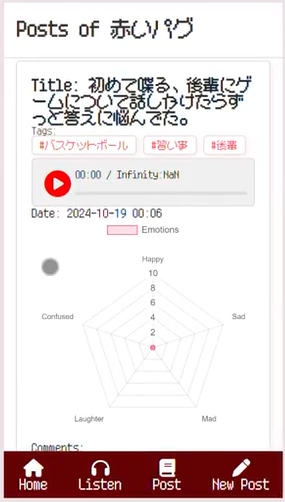柳潤星（神奈川県）　作品名「ぷらうど発言」 （神奈川県）