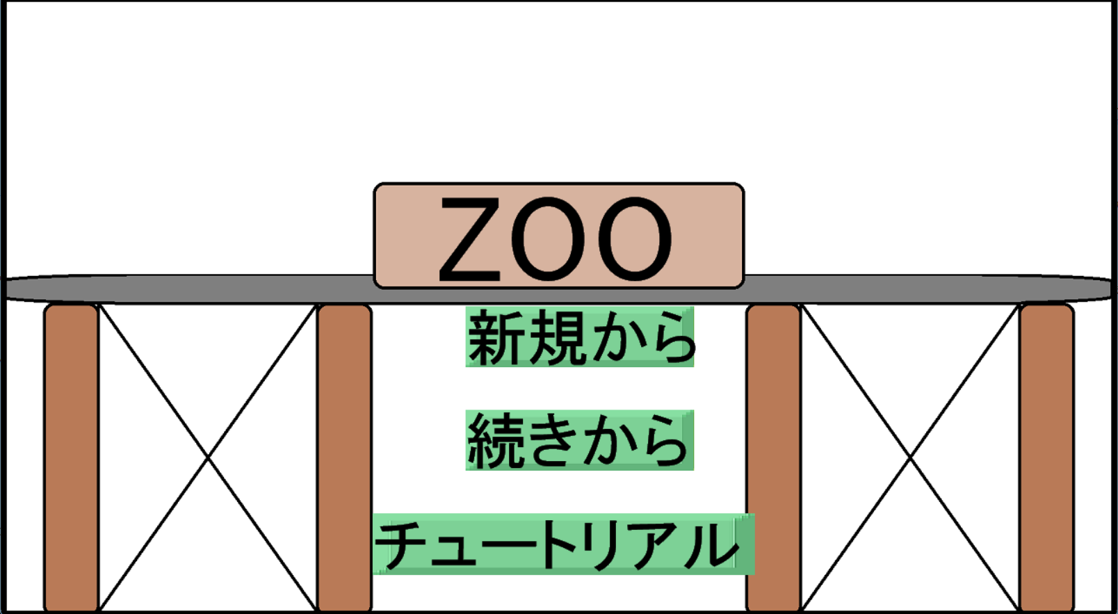 Zooというゲーム作品の画面サンプル1